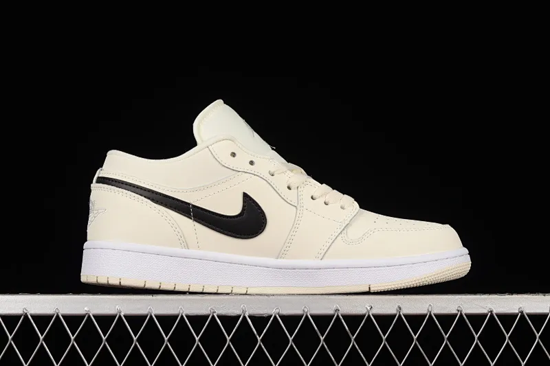 All categories Air Jordan Jordan series basketball shoes Air Jordan 1 Low Z version Air Jordan 1 Low AJ1 Joe 1 cream yellow low-top casual sneakers DC0774-121